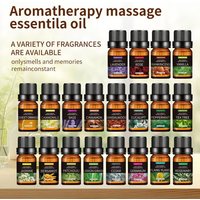 10mL Aromatherapy Essential Oil Jasmine Eucalyptus Vanilla Sandalwood Bergamot Rosemary Citronella Fragrance Oil Extra Strength