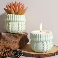 asy-Release Silicone Mold, Sweater-Shaped Jar for Resin Candles, Planters, Pencil Holders and Storage Boxes