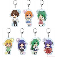 Fashion Anime Fans Gifts Higurashi When They Cry HD Characters Acrylic Keychain Ryugu Rena Sonozaki Mion Desk Ornaments Series