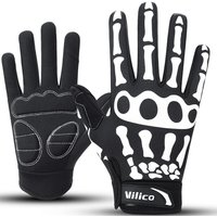 AliExpress Halloween Gloves Makeup Props Halloween Supplies Naturalness Skull Ghost Claw Gloves Festival Products cycling padded gloves