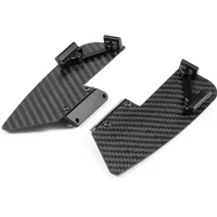 Carbon Boat Sliders Standard Sliders ESC Tray for 1/10 LCG Chassis Rails Power Wagon Cab Gspeed V3 V4 FS G-SHOT