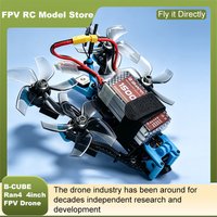B-CUBE Ran4 4inch FPV Drone Frame Kit Carbon Fiber Racing Drone Quadcopter INAV Beatflight F722 F745 Ardupilot Flight Control