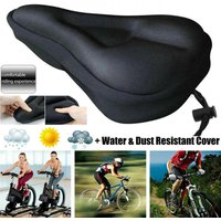 Bicycle Saddle Covers Pad Soft Thick Cycling Seat Cushion Thickened Mountain Bike Saddle Seat Bicycle Parts Accessories