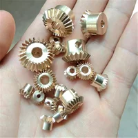 1:1 Mini Bevel Gear 0.4M 0.5M 0.8M 90°Angle Equal Diameter Conical /Spur Gears 15/18/20/25 Teeth wheel GOOD Quality