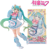 New Hatsune Miku Anime Figure Toys Fashion Fancy MIKU Kawaii Cartoon PVC Action Figurine Model Dolls Birthdays Gifts Kids