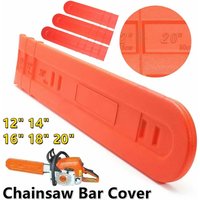 1Pcs 10-24inch Chain Saw Guide Cover Anti-scratch Plastic Chain Saw Bar Protector Plate Guard Cover Power Tool Accessories