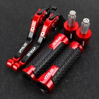 For Honda VTR1000 VTR1000F VTR 1000F FIRESTORM 1997-2007 Motorcycle Brake Clutch Levers Handlebar Handle Grips Ends Caps Slider