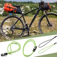 10Pcs Outdoor Cycling Fixing Ropes, Travel Straps, Bicycle Rear Seat Luggage Straps, Portable Binding Ropes, Compact and Easy to Use S004224
