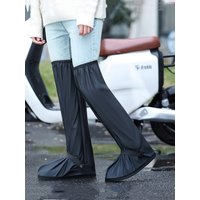 AliExpress Over Knee 60 CM High Tube Waterproof Rain Shoe Boot Pant Covers Cycling Anti-Slip Overshoes Reusable Leg Pants Rain Protector