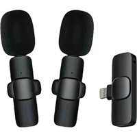 Vandlion K8 Professioanl Wireless Lavalier Microphone Noise Reduction Type-C Mic for Live Broadcast Mobile Phone PC Computer