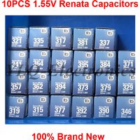 10pcs/set for Renata 364 SR621SW 377 SR626SW 371 SR920SW 315 SR716SW 321 SR616SW 317 SR516SW 394 SR936SW 362 SR721SW379 395