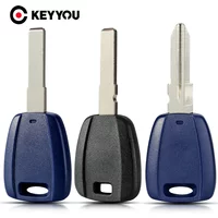 KEYYOU Transponder Chip Replacement Smart Remote Car Key Shell Case Fob For Fiat 500 Punto Ducato Stilo Panda SIP22 GT15R Blade