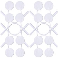 50/100Pcs Self-Adhesive 25mm Electrode Pads for Body TENS Massager Pulse Muscle Stimulator Acupuncture Massage Gel Stickers