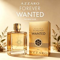 Azzaro Forever Wanted Elixir Parfum 100ML With Original Gold Gift Box Long Lasting Rich Warm Spicy Vanilla Woody Oriental Fragrance Men Perfume Shiny