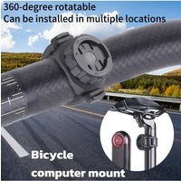 AliExpress ECIOSL Bicycle computer mounting bracket, rotating computer bracket, suitable for Garmin computer base and Garmin taillight base