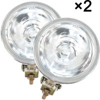 Round DIA-112MM 4.5" Clear Fog Lamp H3 Bulb Include
