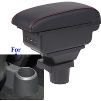 For Volkswagen UP Armrest Box For Skoda Citigo VW UP Seat Mii Car Armrest Auto Storage Box Arm Bracing heighten Interior Details