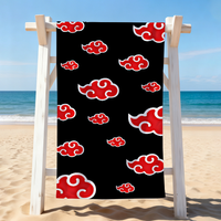 Adventure anime N-NARUTO Towel Drying Bath Towel Applicable To Light Swimming Camping Yoga Beach Out
