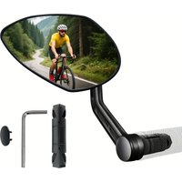 AliExpress NONE Bike Mirror Handlebar Mount, HD Wide Rear View Bicycle Mirrors for Handlebars with Scratch Resistant Glass, 360°Adjustable Bike