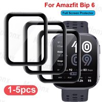 Full Coverage Protective Film For Amazfit Bip 6 Curved Screen Protector Ultra-HD Anti-scratch for Huami Amazfit Bip6 Accessories