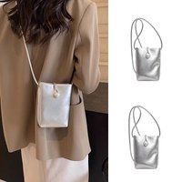 Crossbody Small Bag for Women PU Leather Women's Bags Fashion Luxury Shoulder Handbag Female Simple Retro Handbags and Purses