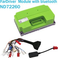 Nanjing Fardriver ND72260 48V-72V 80A 3KW DC sine wave electric scooter scooter Bluetooth debugging programming motor controller