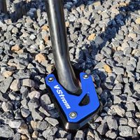 New For Suzuki V-Strom VSTROM 1050 DL1050 DL1050XT 2020 2021 2022 CNC Kickstand Foot Side Stand Extension Pad Support Plate