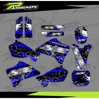 Dla YAMAHA YZ125 YZ250 YZ 125 YZ 250 1996 1997 1998 1999 2000 2001 Motocykl Grafika Naklejki Naklejki Tło Niestandardowe