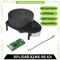 SLAMTEC RPLIDAR A1M8 360 Degree LIDAR Sensor Scanner 12 Meters 2D Scanning Radius Obstacle Avoidance, Navigation of Robots