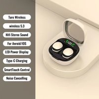 MINI13-Invisible Mini Headphones, Wireless Bluetooth Compatible, Long Battery Life, Microscopic Compact Hidden Ear Tips
