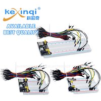 Stock MB102 Breadboard 400 830 Point Solderless PCB Bread Board Test Develop DIY for Arduino Laboratory SYB-830