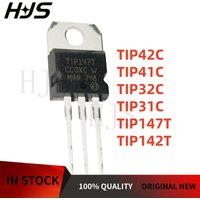 10pcs 100% NEW TIP142T TIP147T TIP31C TIP32C TIP41C TIP42C TO-220 TO220 in stock