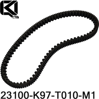 Double Teeth Drive Belt 23100-K97-T010-M1 For HD Air Blade PCX 150CC 2017 2018 2019 2020 PCX150(KF30) ADV250(KF38)