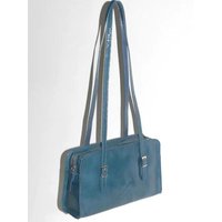 Classic Palomawool Leather Square Bag Women's Crossbody Bag Oil Waxed Cowhide Genuine Leather Handbag Busin Commuter Sle