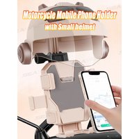 AliExpress NONE BLALION Motorcycle Mobile Phone Holder Stand Small Helmet Rainproof Sunshade Bicycle Outdoor Scooter Phone Clip Handlebar Mount