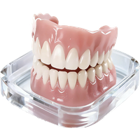 Fake Tooth Dentures Full Set Natural Upper Lower Braces Silicone Denture Set for Men Women Instant Confident Oral Hygiene Care