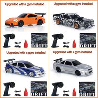 Upgraded Gyro RC 1/43 Difting Car Racing RTR 4WD Four-wheel Drive High Speed Radio Control Model 2.4g Drift Race Car Mini Gifts