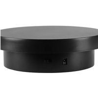 New 3 in 1 Electric Turntable Round White Photography Display Stand Visualizer 360° Rotating Product Display Turntable Jewelry