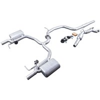 GFC catback exhaust muffler for VW Passat B6 B7 B8 1.4T 1.8T 2.0T Car electric valve exhaust system made of sus304 pipe