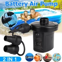 Outdoor Quick Air Pump Electric Air Cushion Camping Pump Portable Mini Air Mattress Swimming Pool Inflatable Blower Syringe
