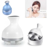 Electric Cordless Hair Scalp Massager with Kneading 4 Massage Nodes Handheld Portable Head Scratcher Massager Stress Relax