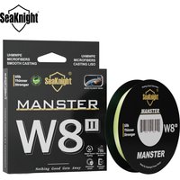 SeaKnight Brand W8II 150m 164yds Fishing Line, 8 Strands Updated silicon resin coating Braided PE Lines W8 for Saltwater fishing