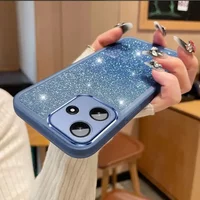 New Bling Glitter Len Protector Case For Funda Motorola Moto G86 G56 G14 G24 G04 G34 G54 G84 G85 G75 G35 E15 E14 Silicone Cover