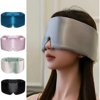 Mulberry Silk Sleep Mask for Eyes Cover Mask Blocking Light Eyemask Eyeshade Soft Padded Travel Sleeping Aid for Eyepatch