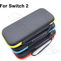 1pc EVA Hard Carrying Case Shockproof Hard Case Anti-scratch Travel Storage Bag For NS Switch 2 match Sponge soft package