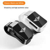 Car Sun Visor Glasses Clip Magnetic Eyeglasses Storage Holder For BMW Mini Cooper One JCW F54 F55 F56 F57 F60 R50 R52 Accessory