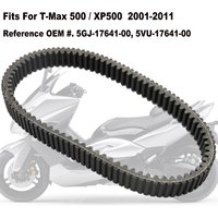Drive Belt Clutch V-Belt For Yamaha T-MAX 500 T-Max500 ABS XP500 2001-2011 - Reference OEM # 5GJ-17641-00 5VU-17641-00