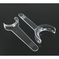 2/4PCS Dental Lip Pressure Retractor T-Shape Intraoral Cheek Orthodontic Teeth Mouth Opener for Photography Autoclavable Dentist