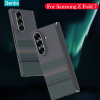 Benks Carbon Fibre Case For Samsung Z Fold 7 Kevlar Wireless Charging Back Cover Case for SAMSUNG GALAXY Z FOLD 7