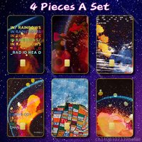 Band R-RadioHead R-RainBows Skin HD Stickers Game Card Decal Scratch-resistant For Credit Debit Card Small Large Chip